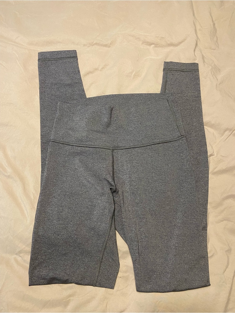 lululemon athletica Heathered Gray High-Rise Leggings